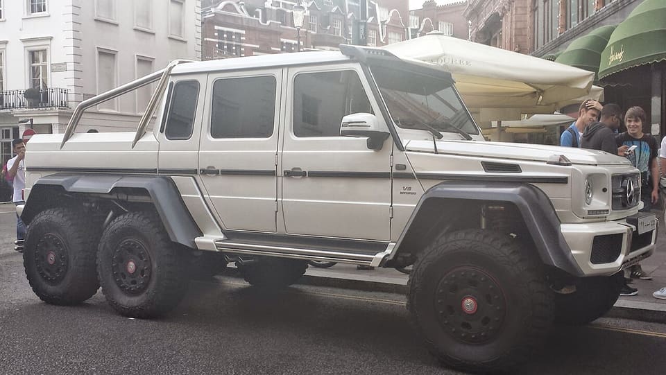 Mercedes-Benz G 63 AMG 6x6, que en España necesita el carnet C1