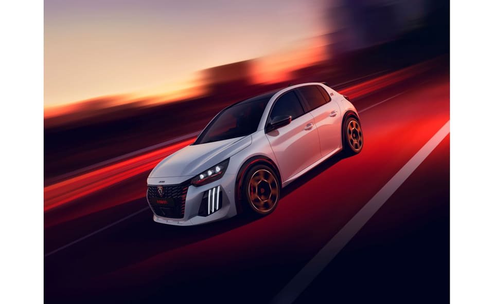 Peugeot E-208 GTi eléctrico, versión deportiva del utilitario de Peugeot